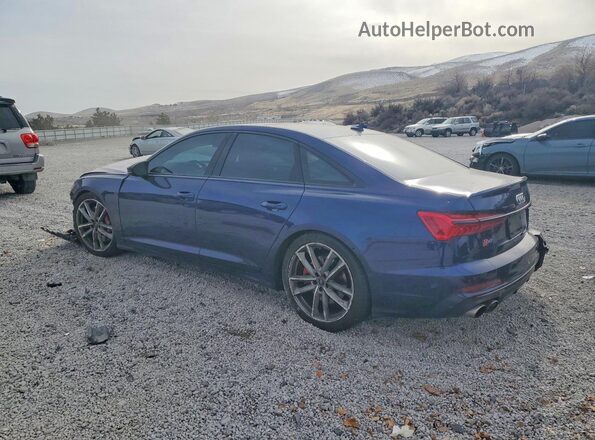 WAUFFAF20LN038761 2020 AUDI S6 Blue Rear left