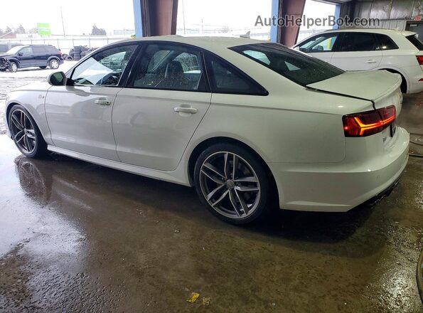 WAUFFAFC0JN043027 2018 AUDI S6 White Trasero izquierdo