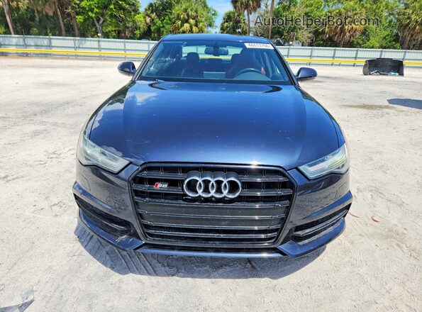 WAUFFBFC7JN072501 2018 AUDI S6 Blue Widok z przodu