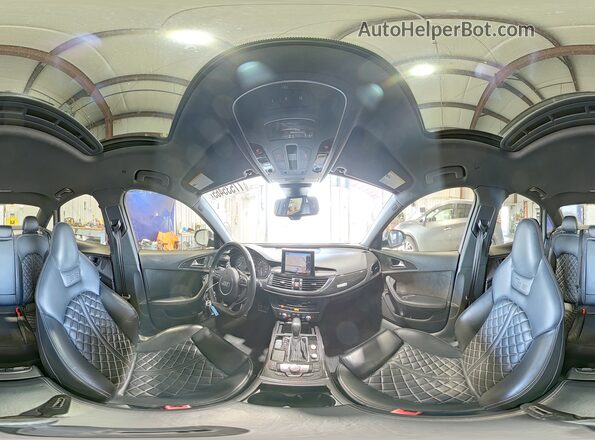 WAUFFBFC8JN054802 2018 AUDI S6 Угольный Вид наклейки с VIN-кодом