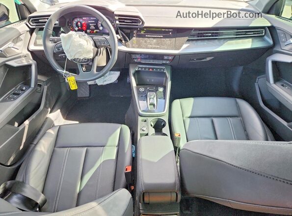 WAUGUDGY8SA068403 2025 AUDI OTHER Black Вид панелі приладів