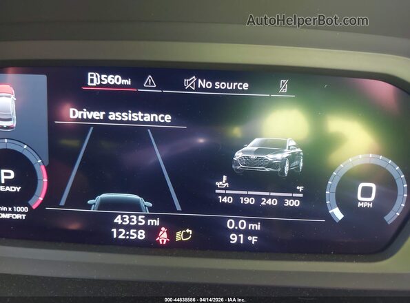 WAUGUDGYXSA069259 2025 AUDI OTHER White 