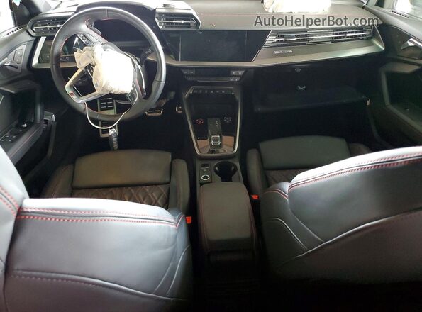 WAUH3DGY8PA089637 2023 AUDI S3 Black წინა პანელის ხედი