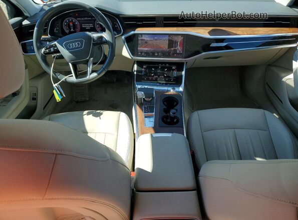 WAUL2AF22KN022736 2019 AUDI OTHER White Widok deski rozdzielczej
