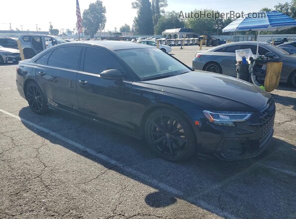 WAULSAF80RN012625 2024 AUDI S8 Black Front right