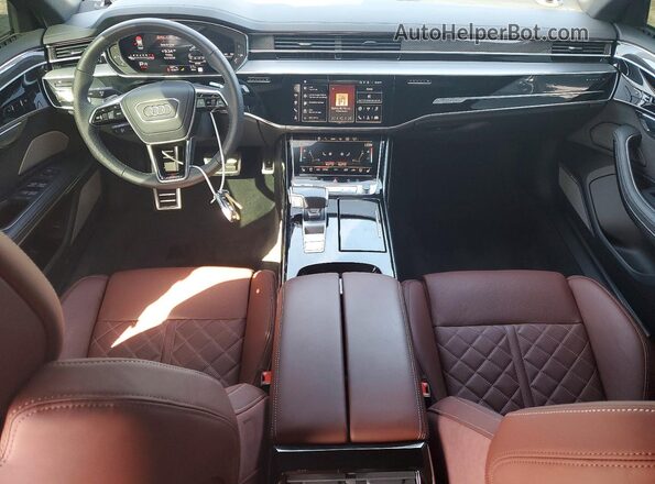 WAULSAF80RN012625 2024 AUDI S8 Black Dashboard view