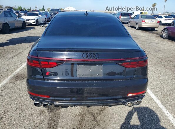 WAULSAF80RN012625 2024 AUDI S8 Black Rear view