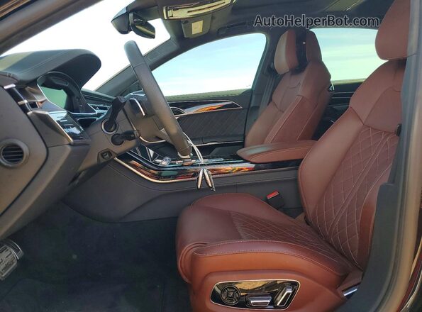 WAULSAF86RN005064 2024 AUDI S8 Black Front interior view