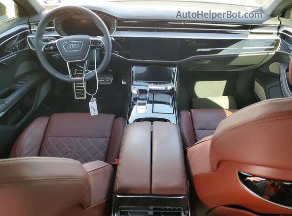WAULSAF86RN005064 2024 AUDI S8 Black Dashboard view