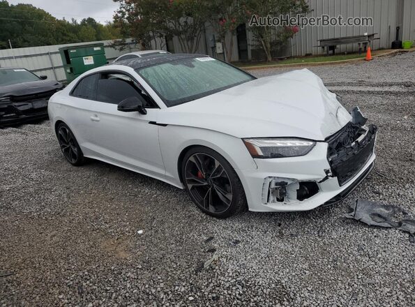 WAUP4AF57NA037525 2022 AUDI S5 White Przód prawy