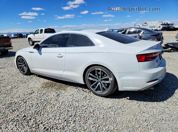 WAUP4AF59JA002267 2018 AUDI S5 Белый Задняя левая четверть