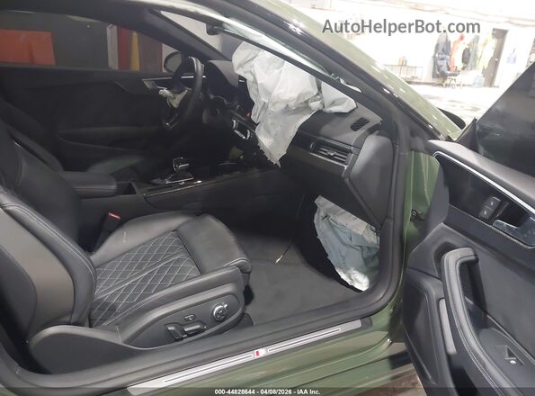 WAUP4AF5XRA104351 2024 AUDI S5 Green Вид салону спереду