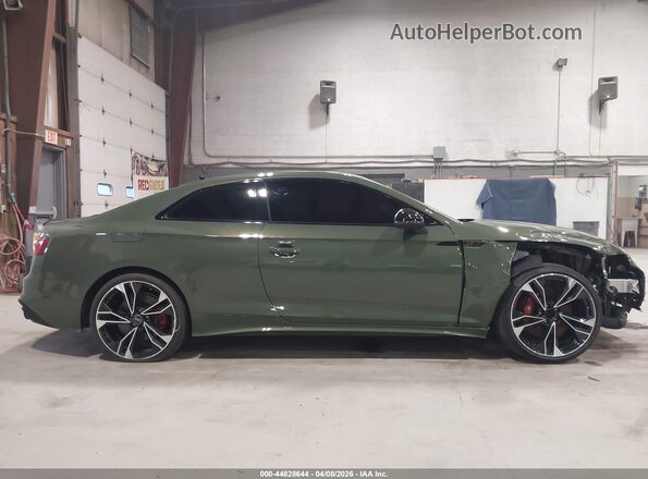WAUP4AF5XRA104351 2024 AUDI S5 Green Вид задньої частини салону