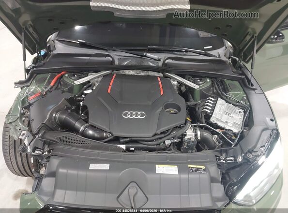 WAUP4AF5XRA104351 2024 AUDI S5 Green Вид ззаду