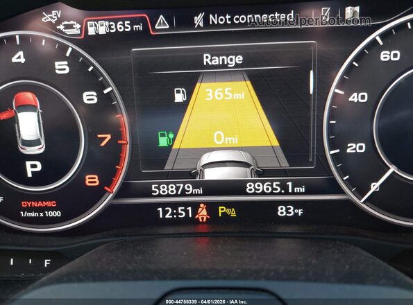 WAUTPBFFXJA155003 2018 AUDI OTHER Gray 