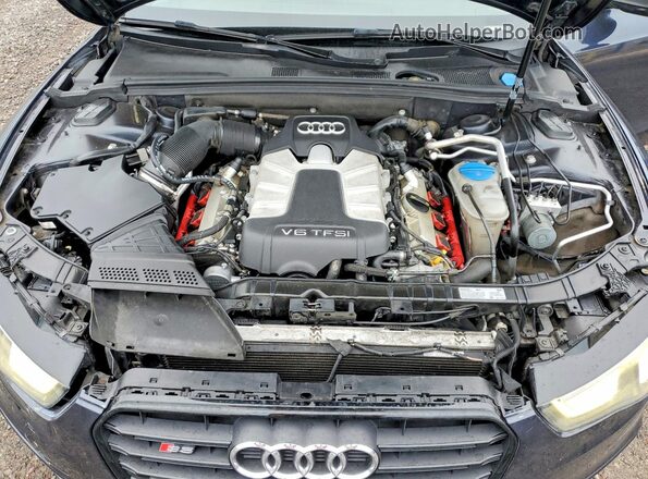 WAUV4AFR5GA018646 2016 AUDI S5 Charcoal Вид задньої частини салону