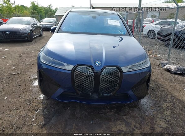WB523CF02RCS04377 2024 BMW IX Navy Widok zestawu wskaźników