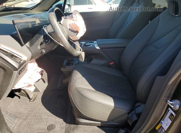 WB523CF02SCS46201 2025 BMW IX Black Widok wnętrza z przodu