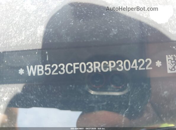 WB523CF03RCP30422 2024 BMW IX Black 