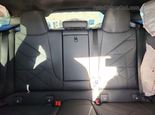 WB523CF03SCT67965 2025 BMW IX Black Rear seats view