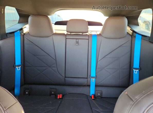 WB523CF05PCL75699 2023 BMW IX Blue Rear seats view
