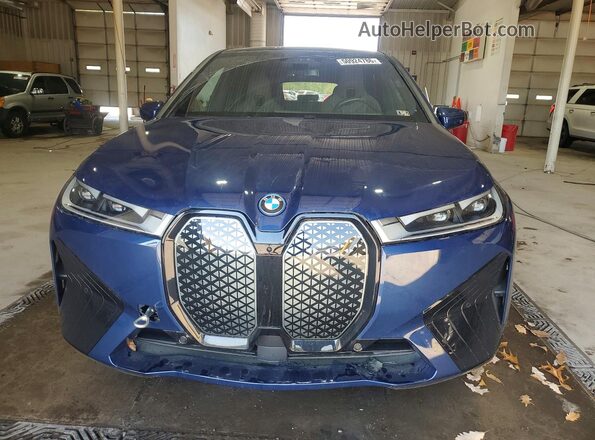 WB523CF06RCP11220 2024 BMW IX Blue Դիմացի տեսք