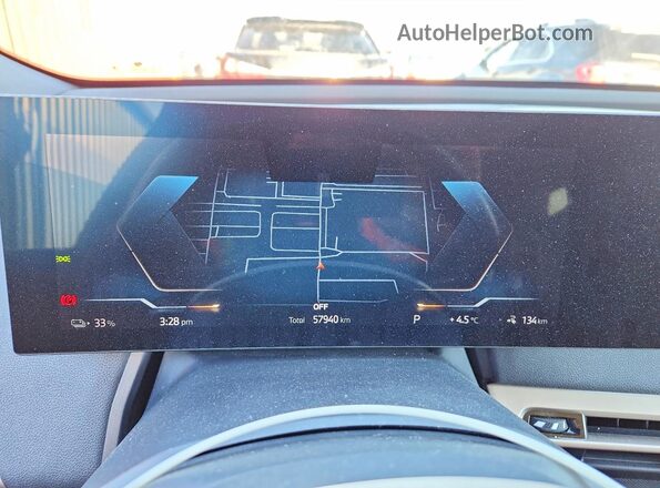 WB523CF07PCM89607 2023 BMW IX Blue Սարքավորումների վահանակի տեսք