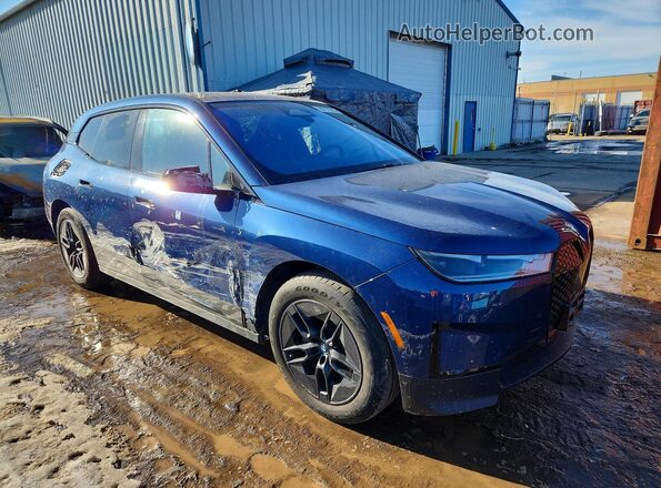 WB523CF07PCM89607 2023 BMW IX Blue Առջևի աջ