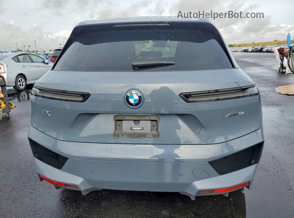 WB523CF07RCN47833 2024 BMW IX Gray Widok z tyłu