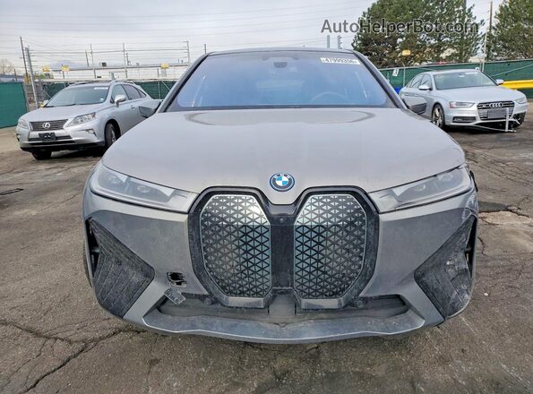 WB523CF07SCS20502 2025 BMW IX Gray Widok z przodu