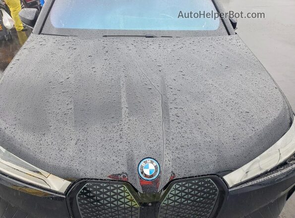 WB523CF0XRCR52682 2024 BMW IX Black Вид підкапотного простору