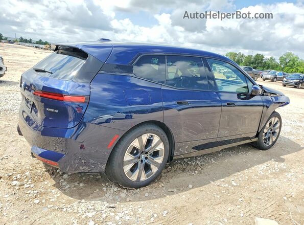 WB543CF07TCV41501 2026 BMW IX Синий Задняя правая четверть