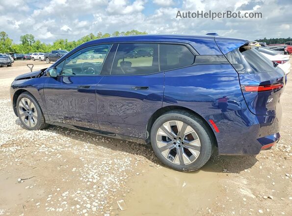 WB543CF07TCV41501 2026 BMW IX Синий Задняя левая четверть