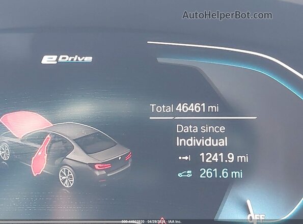 WBA13AG09PCM40523 2023 BMW 7 SERIES Черный 