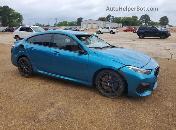 WBA13AL05N7K02129 2022 BMW M2 Turquoise Przód prawy