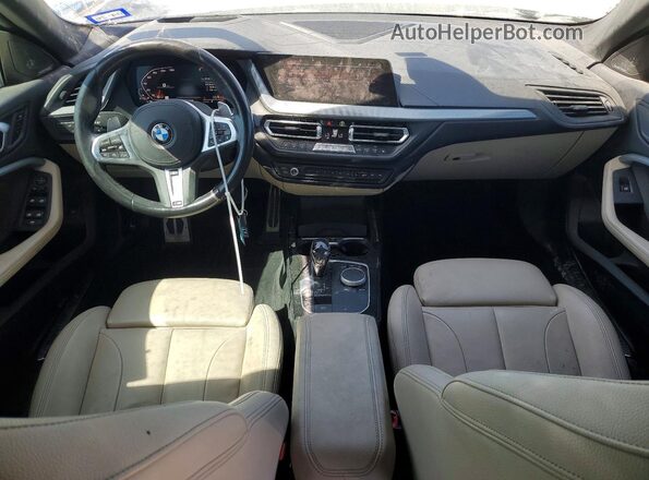 WBA13AL06M7H07680 2021 BMW M2 Gray Dashboard view