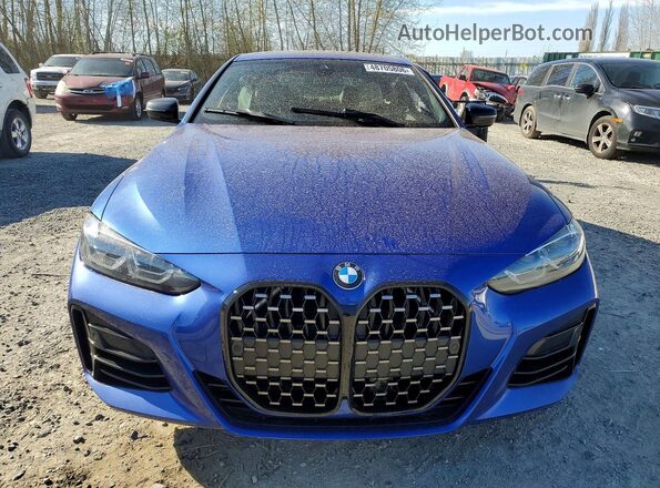 WBA13AR00MCF75949 2021 BMW M4 Blue 