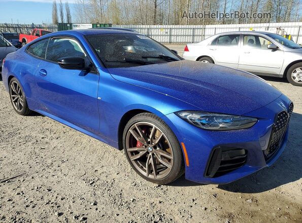 WBA13AR00MCF75949 2021 BMW M4 Blue 