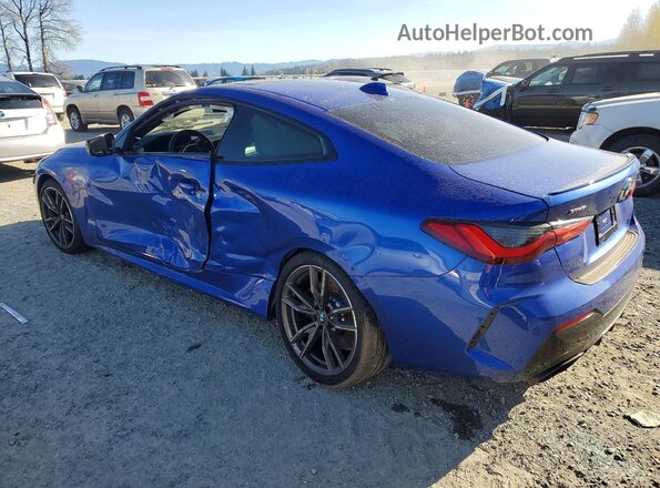 WBA13AR00MCF75949 2021 BMW M4 Blue 