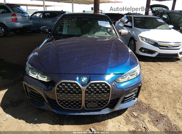 WBA13AW08NFM38792 2022 BMW OTHER Blue წინა პანელის ხედი