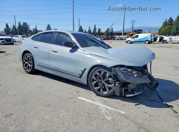 WBA13AW08NFN19548 2022 BMW M4 Silver Передня права чверть