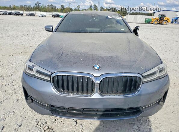 WBA13BJ01MCF18502 2021 BMW 5 SERIES Gray Vista frontal
