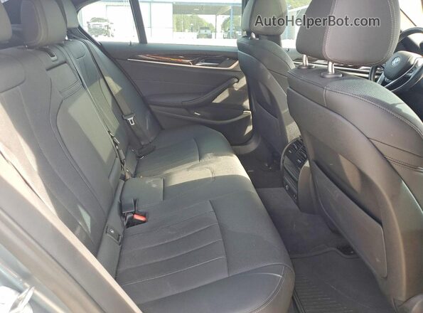 WBA13BJ01MCF18502 2021 BMW 5 SERIES Gray Vista de los asientos traseros