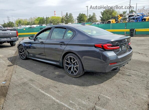WBA13BJ09NWX55199 2022 BMW 5 SERIES Gray Rear left
