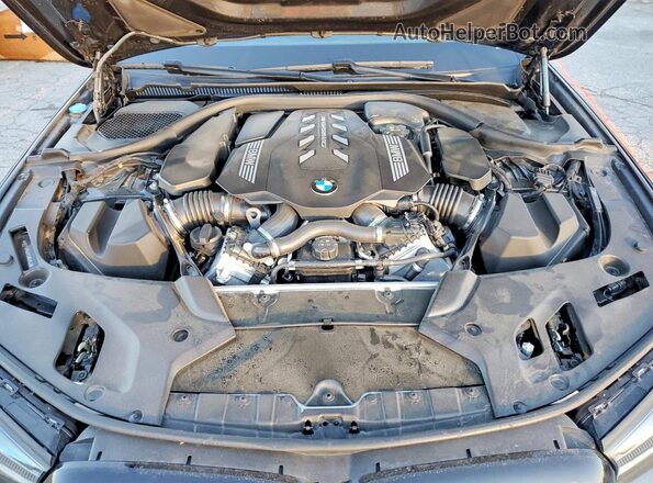 WBA13BK02PCM59153 2023 BMW M5 Black უკანა სალონის ხედი