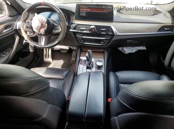 WBA13BK03NCL01708 2022 BMW M5 Gray წინა პანელის ხედი