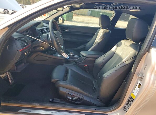 WBA1G9C53GV599062 2016 BMW 2 SERIES Gray Vista interior delantera
