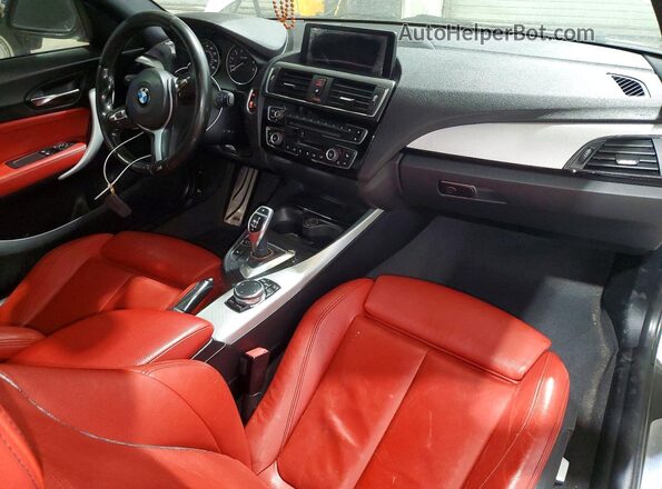 WBA1J7C53GV360374 2016 BMW M2 White Вид панелі приладів