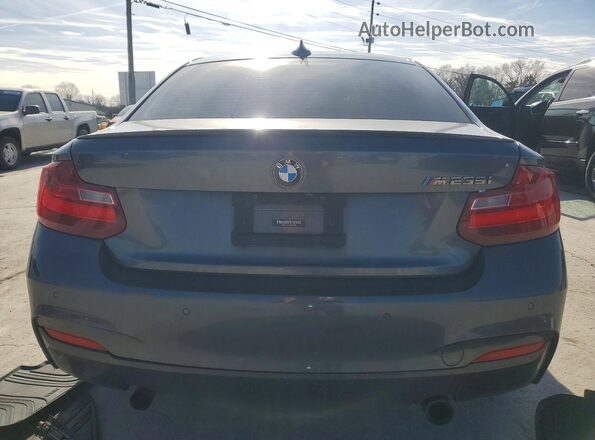 WBA1J7C57GV359602 2016 BMW M2 Gray Հետևի տեսք