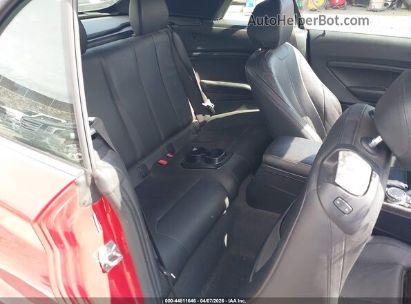 WBA1L9C52GV324858 2016 BMW 2 SERIES Red VIN կոդի պիտակի տեսք